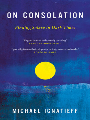 cover image of On Consolation